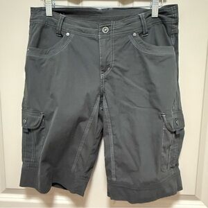 Kuhl Women's Charcoal Cargo Shorts